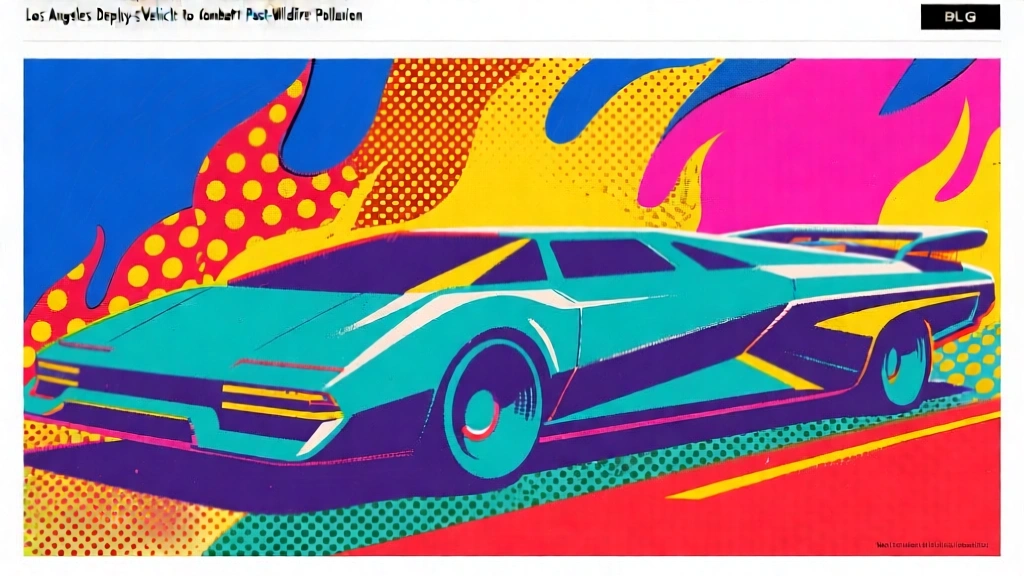 Los Angeles Deploys Futuristic Vehicle to Combat Post-Wildfire Pollution