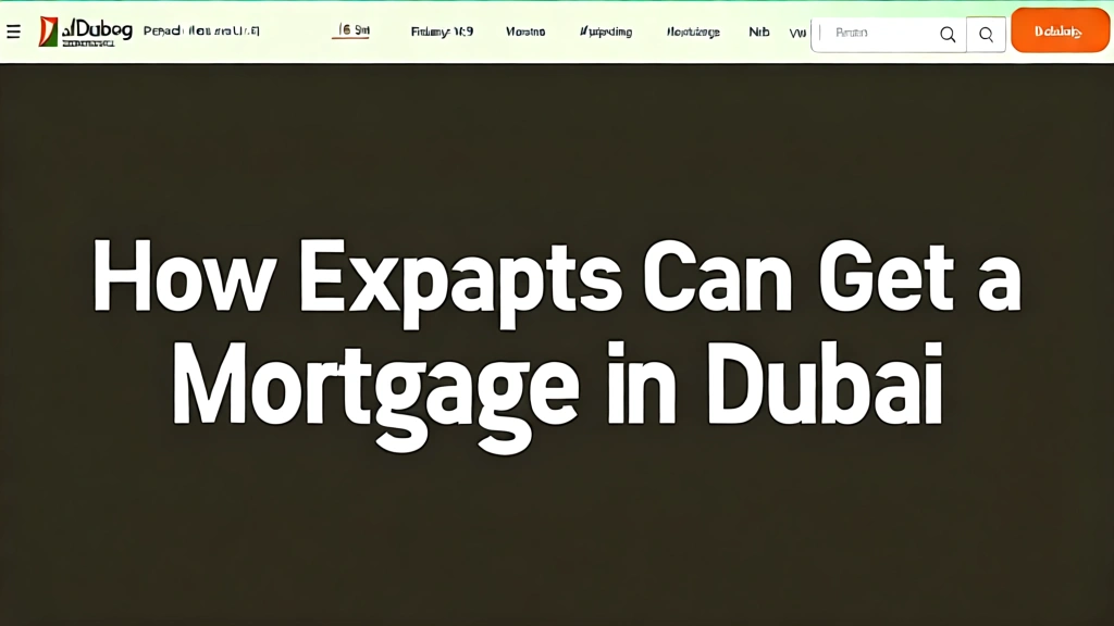 Expat Guide to Dubai Mortgages: How to Buy Property