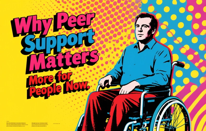 Why Peer Support Matters More for Disabled People Now