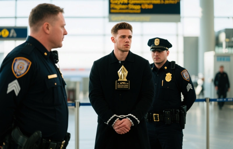 Visuelle Darstellung von GayVN-Gewinner Milo Miles nach Flughafen-Stopp von USA ausgeschlossen