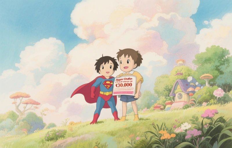 Superhelden halen €30.000 op voor kinderen met nierziekte