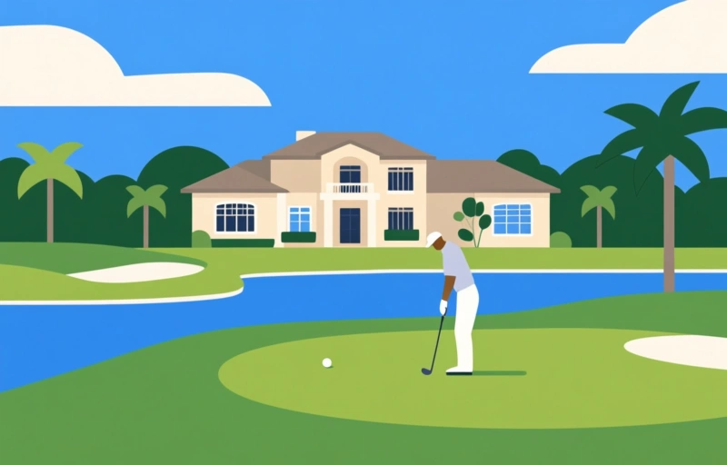 Luxury Golf & Lake View Estate in Jupiter's Carmela Court