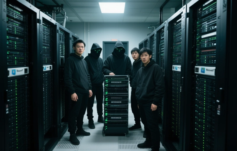 Visual representation of Chinese Hackers Target Microsoft IIS Servers with Custom Web Shell