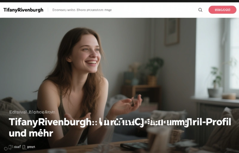 TifanyRivenburgh: LiveJasmin-Camgirl-Profil und mehr