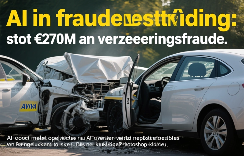 Visuele weergave van AI in fraudebestrijding