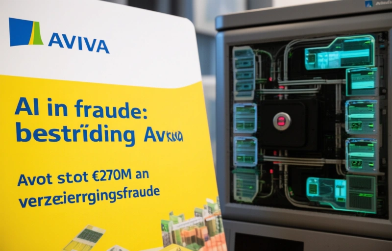 Visuele weergave van AI in fraudebestrijding
