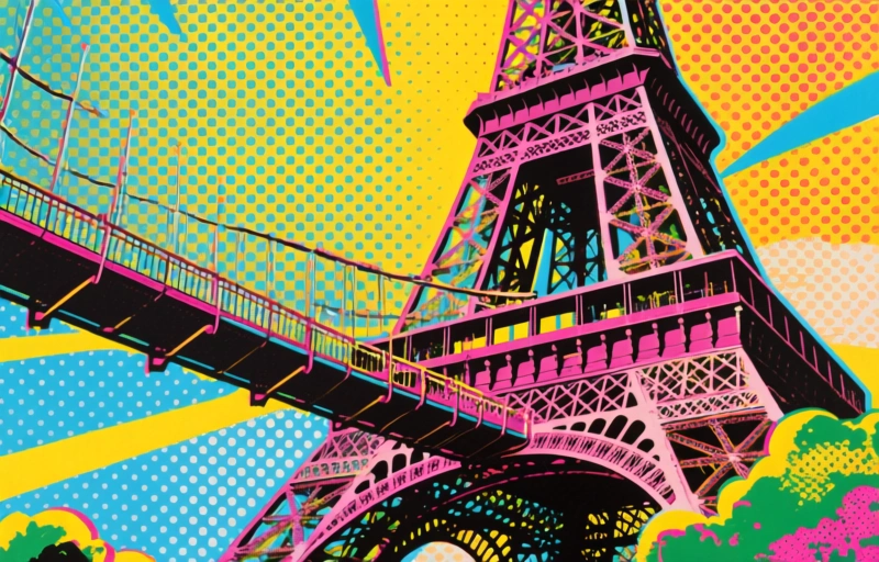 Eiffel Tower's 200ft Suspended Bridge Reopens for Spring Thrills