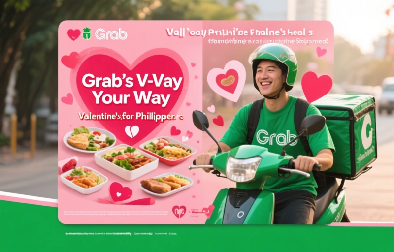 Visual representation of Grab's V-Day Your Way