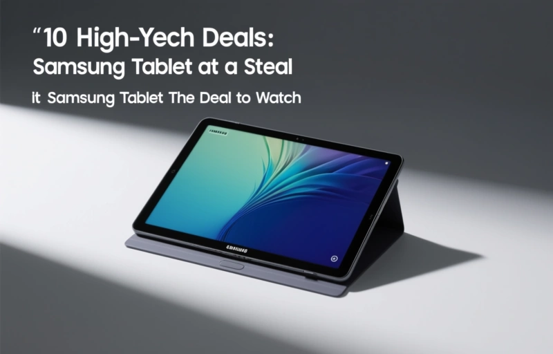 Visual representation of 10 High-Tech Deals