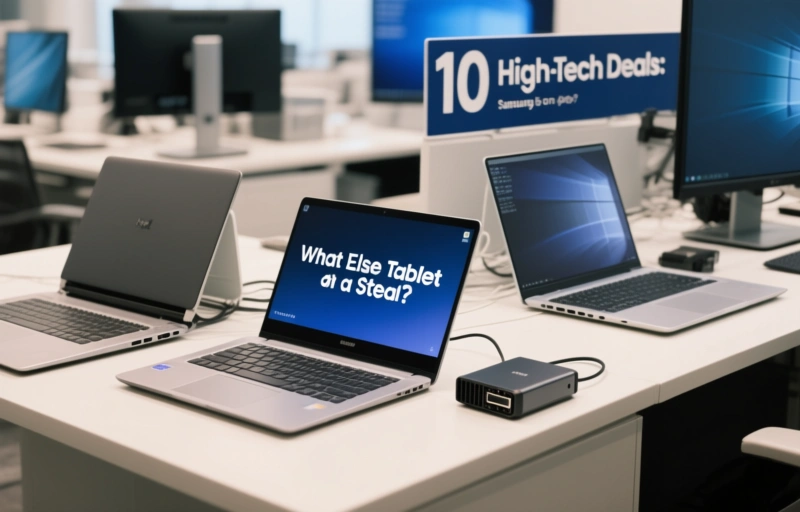 Visual representation of 10 High-Tech Deals
