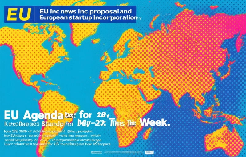 EU Agenda: Key Dates for Startups This Week