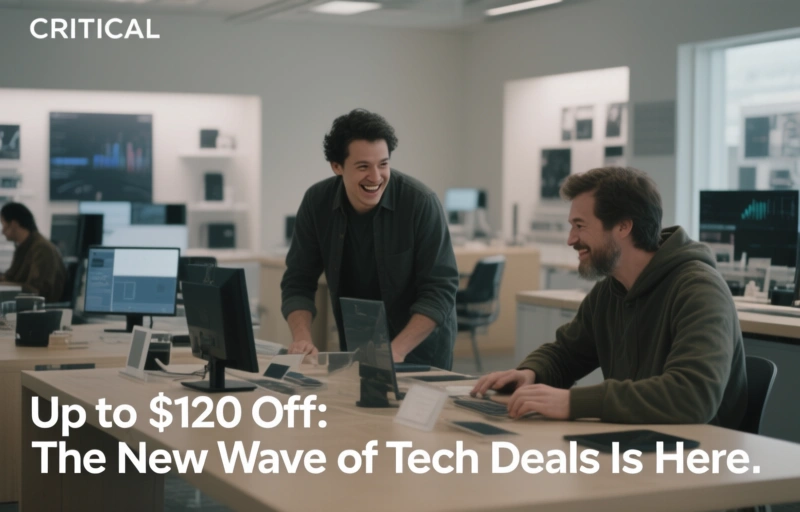 Up to $120 Off: The New Wave of Tech Deals Is Here