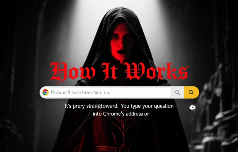 Visual representation of AI Mode in Chrome