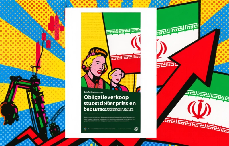 Obligatieverkoop stuwt olieprijs en beursdaling