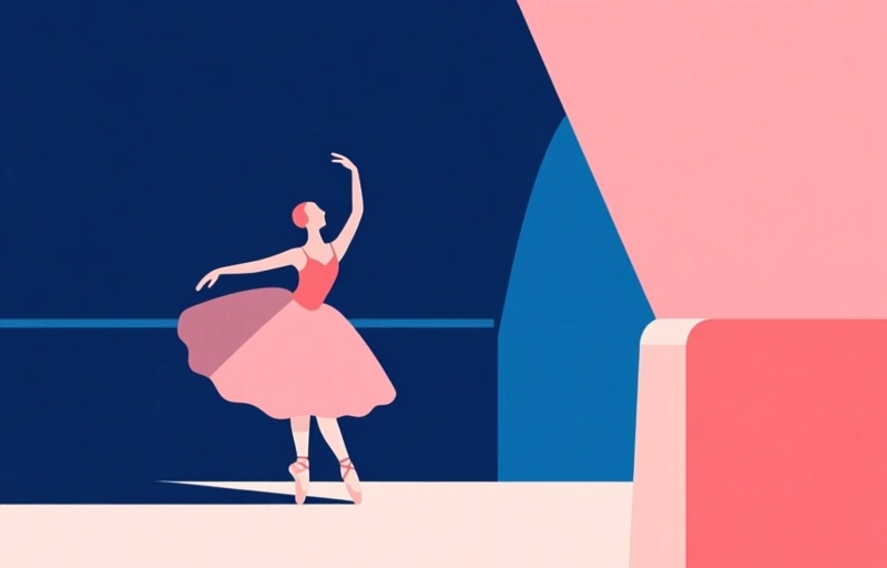 Visual representation of Lack of Diversity in Ballet