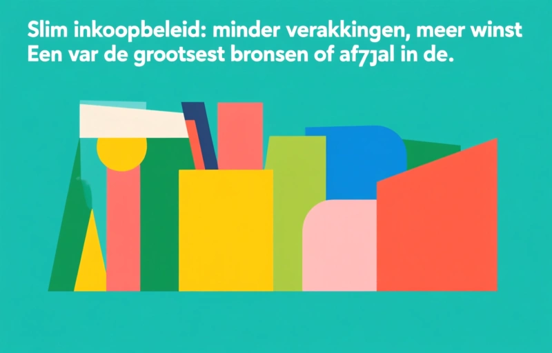 Visuele weergave van Afvalberg in zorg? 175 organisaties tonen hoe het anders kan