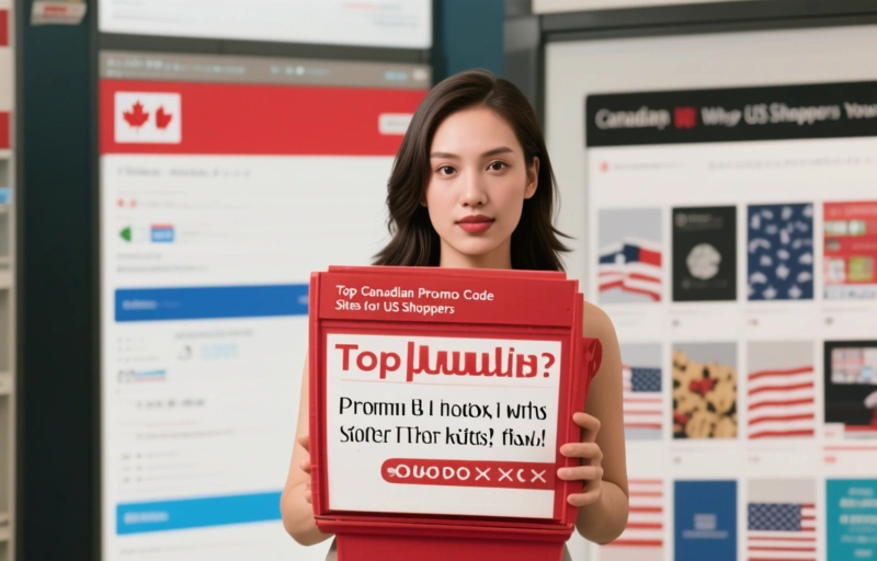 Visual representation of Top Canadian Promo Code Sites for US Shoppers