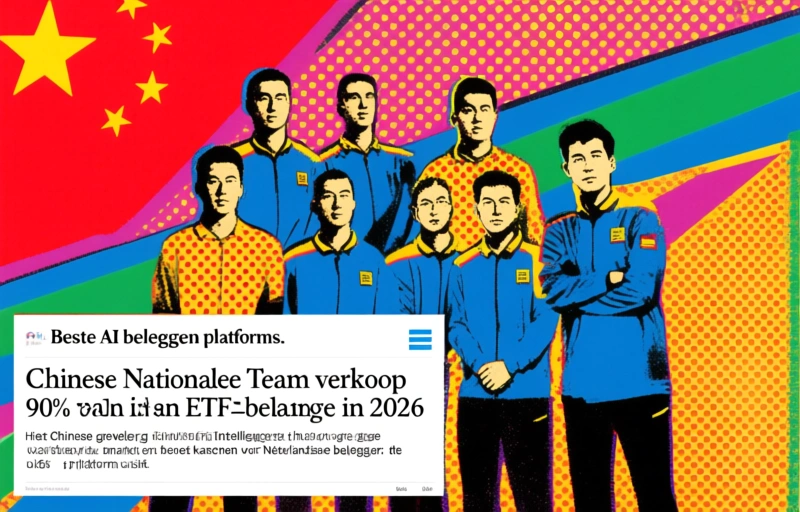 Chinese Nationale Team verkoopt 90% van ETF-belangen in 2026
