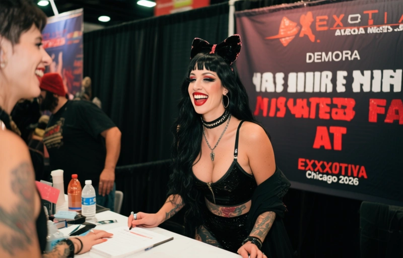 Visual representation of Demora Avarice Meets Fans at EXXXOTICA Chicago 2026