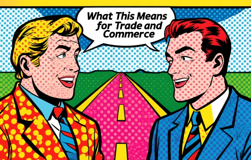 Visual representation of Taiwan Trade Deal