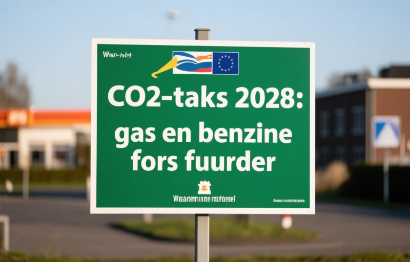 Visuele weergave van CO2-taks 2028