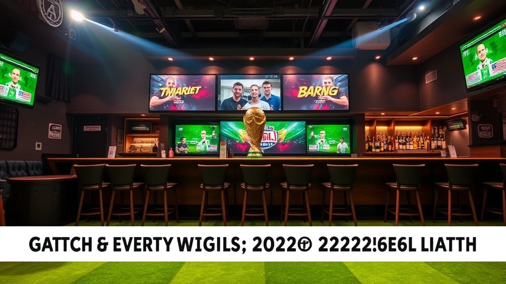 Catch Every World Cup 2026 Match at The Pub English Bar