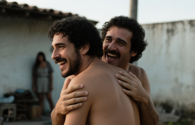 Marcelo Caiazzo nimmt Pablo Mineiro hemmungslos von hinten