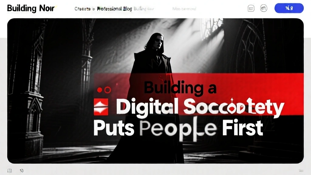 Building a Digital Society That Puts People First