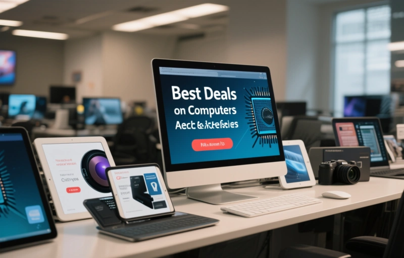 Visual representation of Best Deals on Computers, Tablets & Tech Accessories