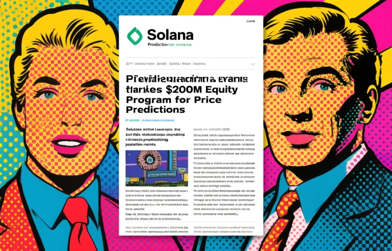 Solana Firm Launches $200M Equity Program for Price Predictions