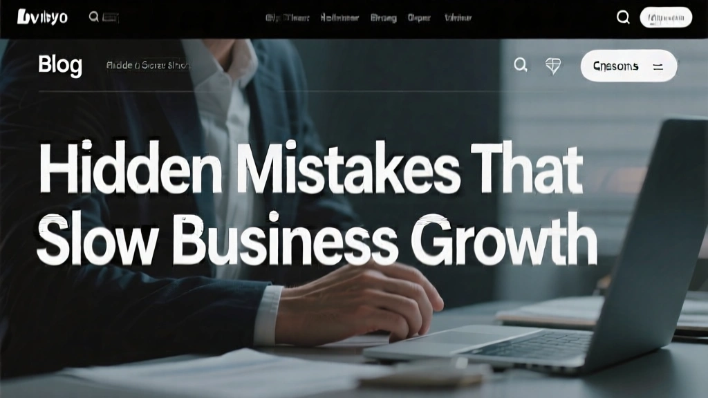 Hidden Mistakes That Slow Business Growth