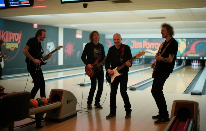Jim Powers' Punkband Killroy rockt am Feiertagswochenende in der Bowlingbahn