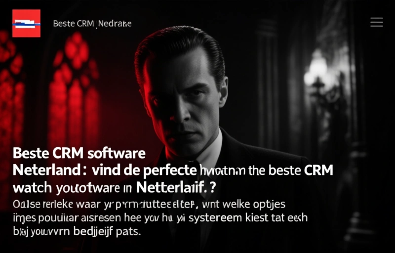 Beste CRM software Nederland: vind de perfecte match voor jouw bedrijf