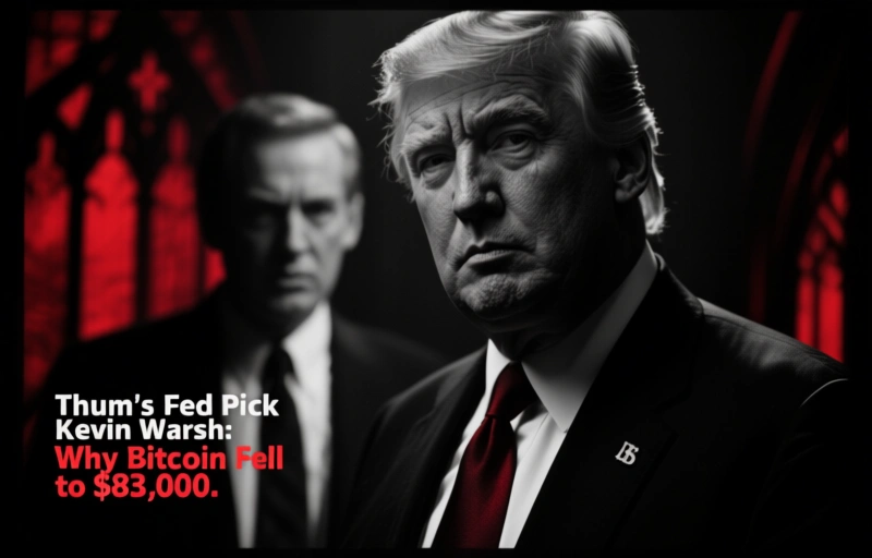 Trump's Fed Pick Kevin Warsh: Why Bitcoin Fell to $83,000