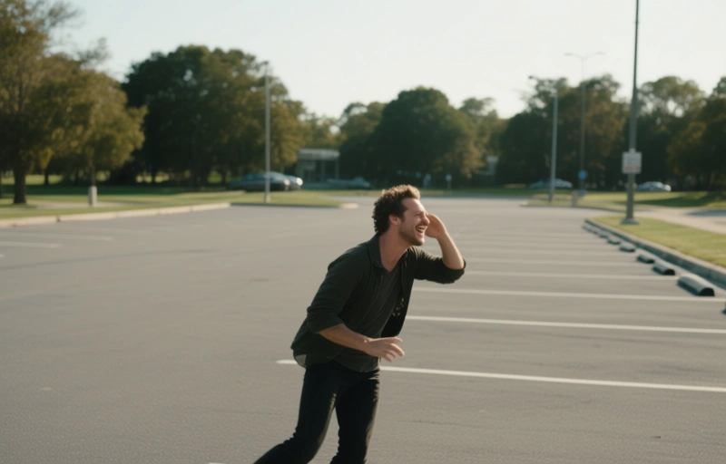 Cade Maddox: Cruising im leeren Parkplatz
