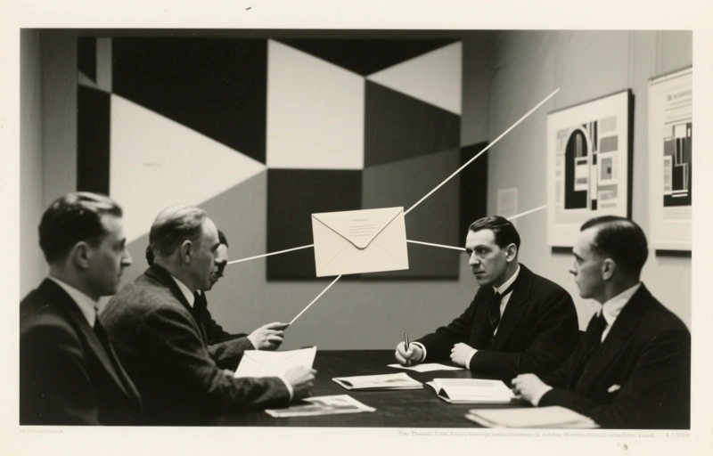 Visual representation of Van Doesburg & the Hungarian Avant-Garde