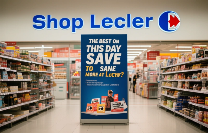 Visual representation of Shop Leclerc on This Day to Save More Money