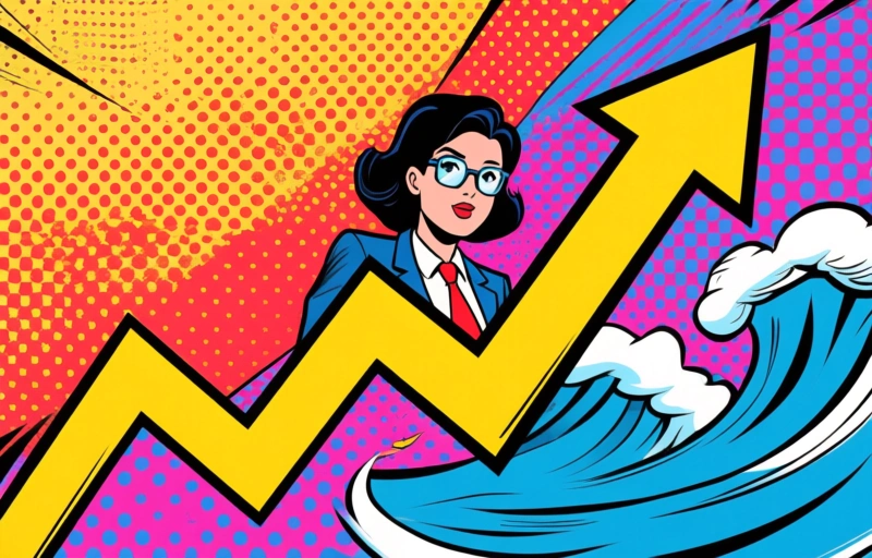 Visuele weergave van China's economische groei in Q1 overtreft verwachtingen