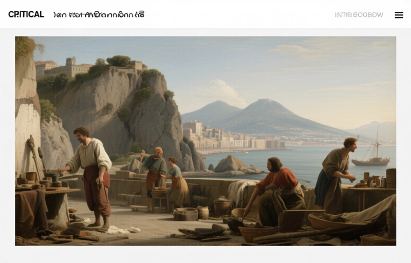 Naples' Rocky Foundation: Jan van Stinemolen's 1582 View
