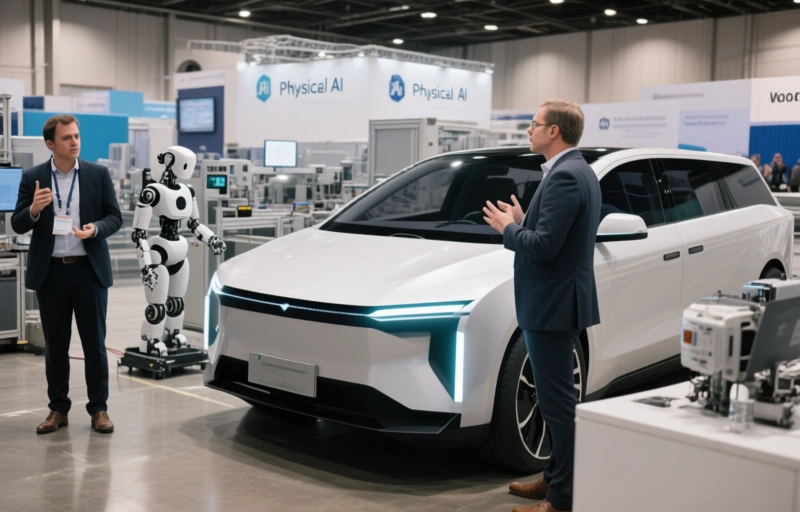 Visuele weergave van Physical AI Expo 2026