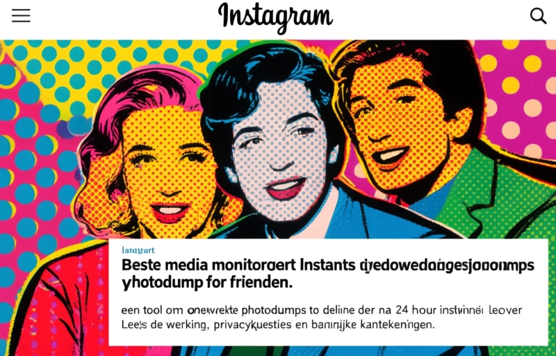 Instagram lanceert Instants: verdwijnende fotodumps voor vrienden