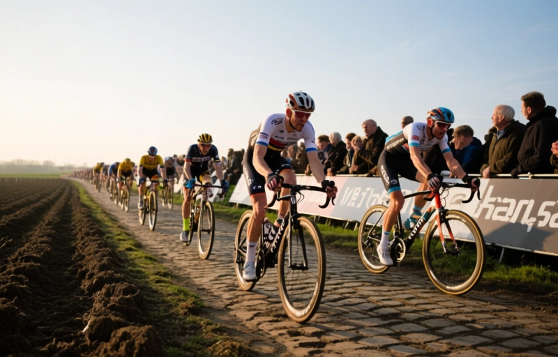 Visual representation of Florian Vermeersch Secures Podium at E3 Saxo Classic