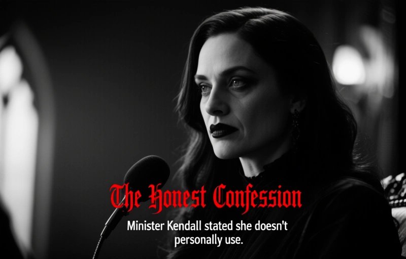 Visual representation of AI Minister Avoids AI
