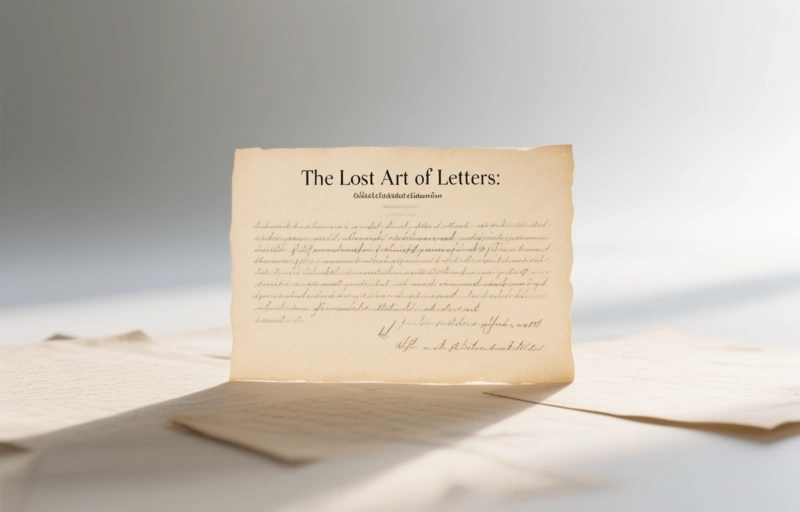 Visual representation of The Lost Art of Letters