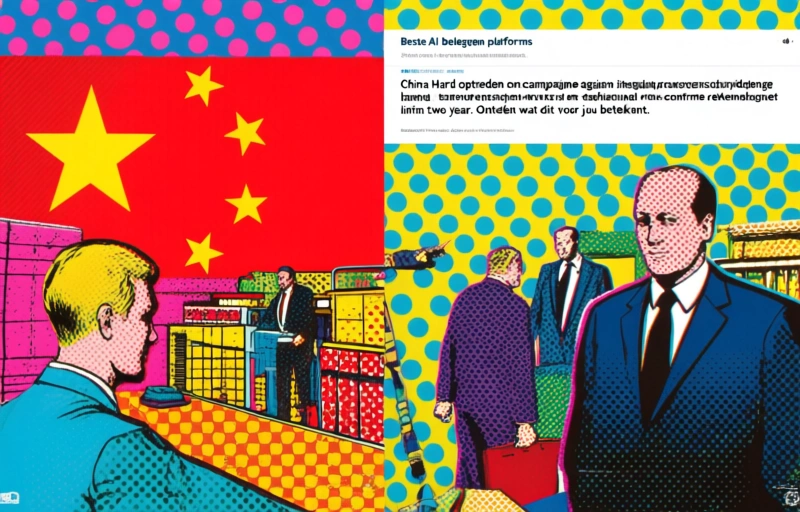 China Hard optreden tegen illegale grensoverschrijdende handel