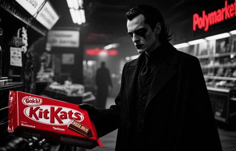 Polymarket Gokt op Terugkeer Gestolen KitKats