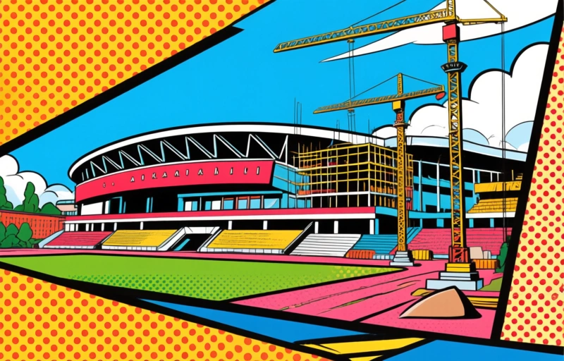 Visuaalinen esitys aiheesta Las Vegasin uusi stadion aikataulussa vuodelle 2028