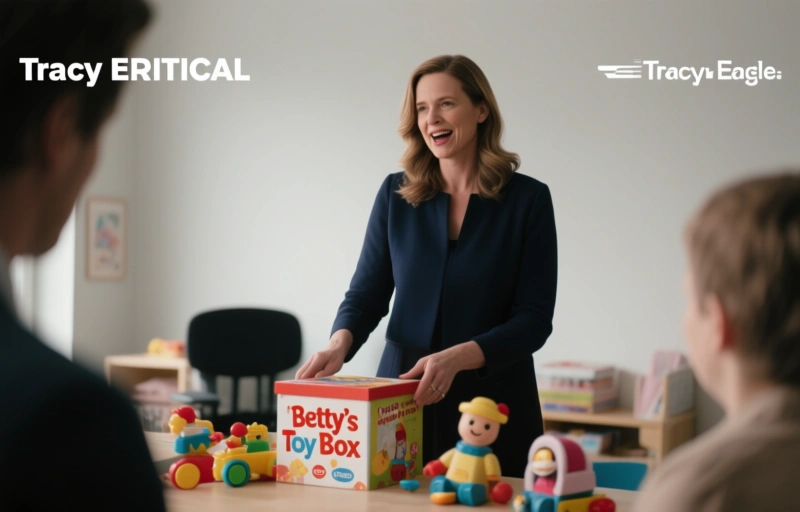 Tracy Eagle steigt zur Co-Chefin von Betty's Toy Box auf