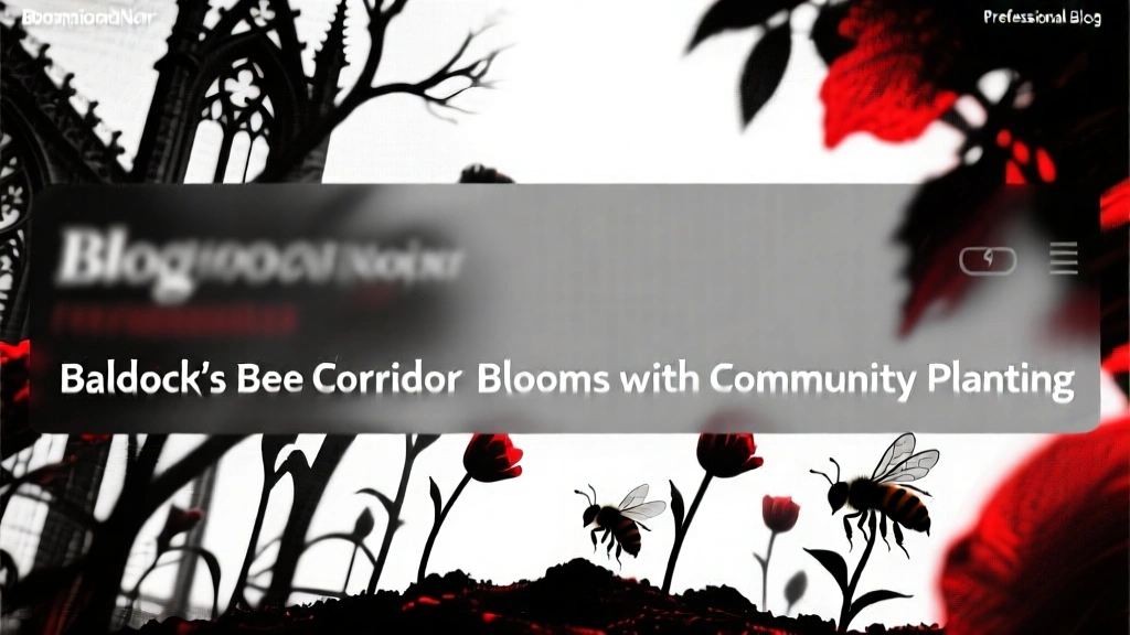 Baldock's Bee Corridor Blooms with Community Planting