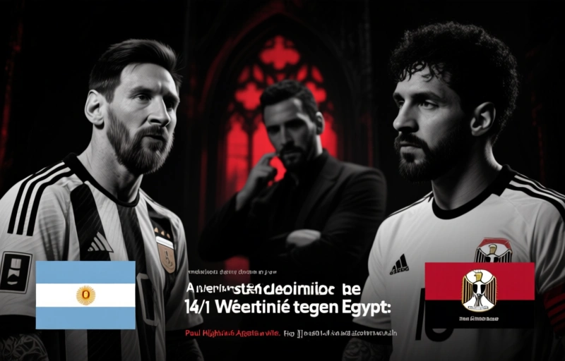 Messi en Salah: 14/1 Wedstrijdcombinatie Argentinië tegen Egypte